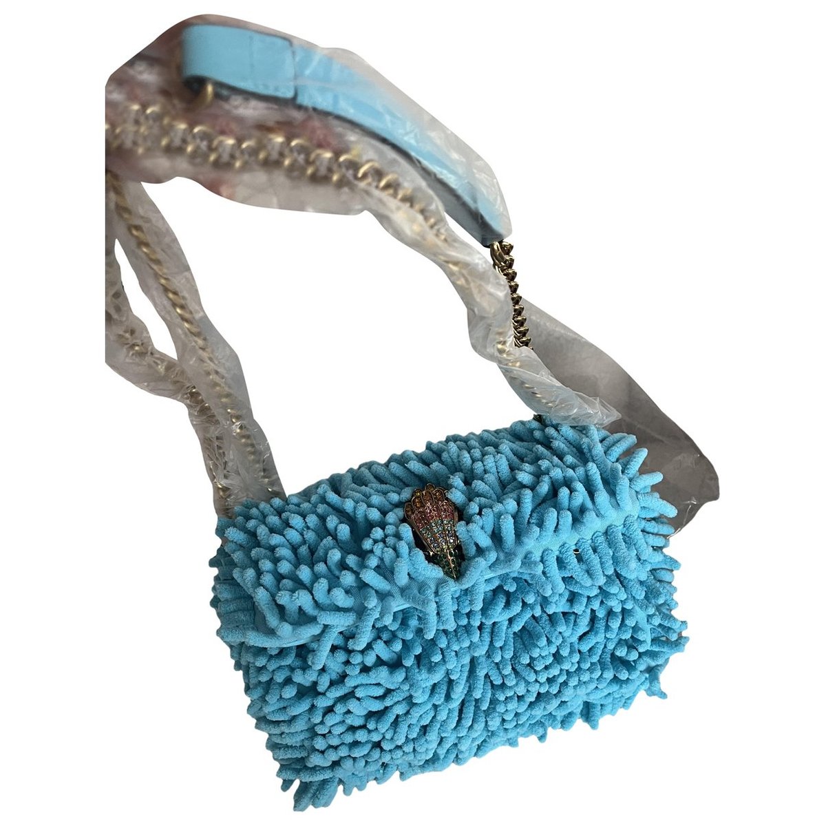 Velvet handbag