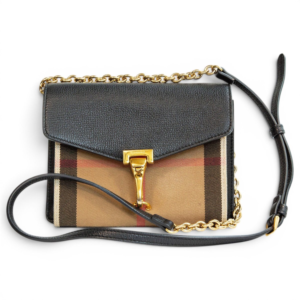 Macken leather crossbody bag