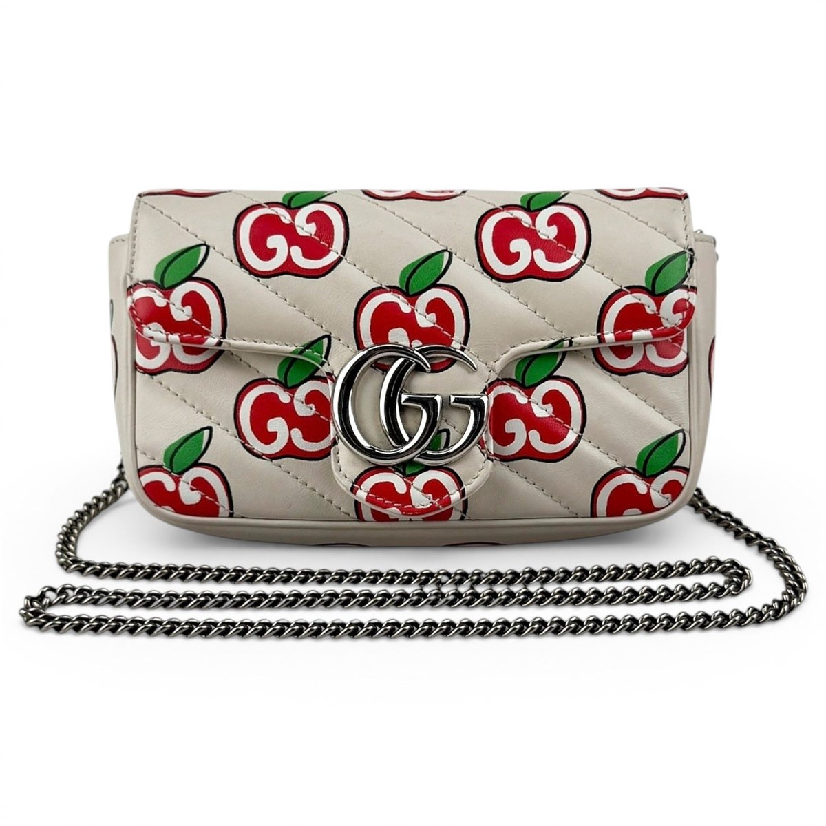 GG Marmont Flap leather crossbody bag