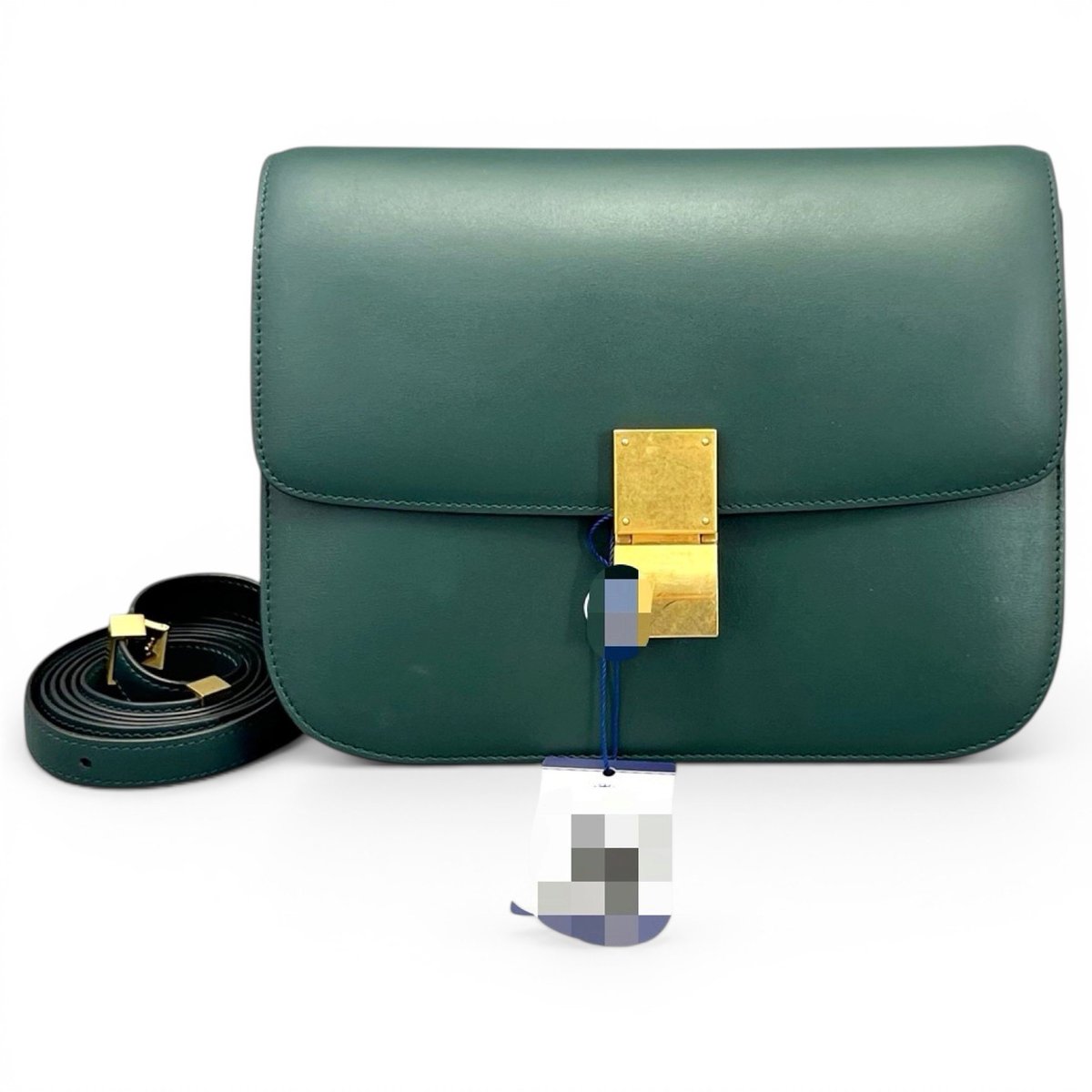 Classic leather handbag