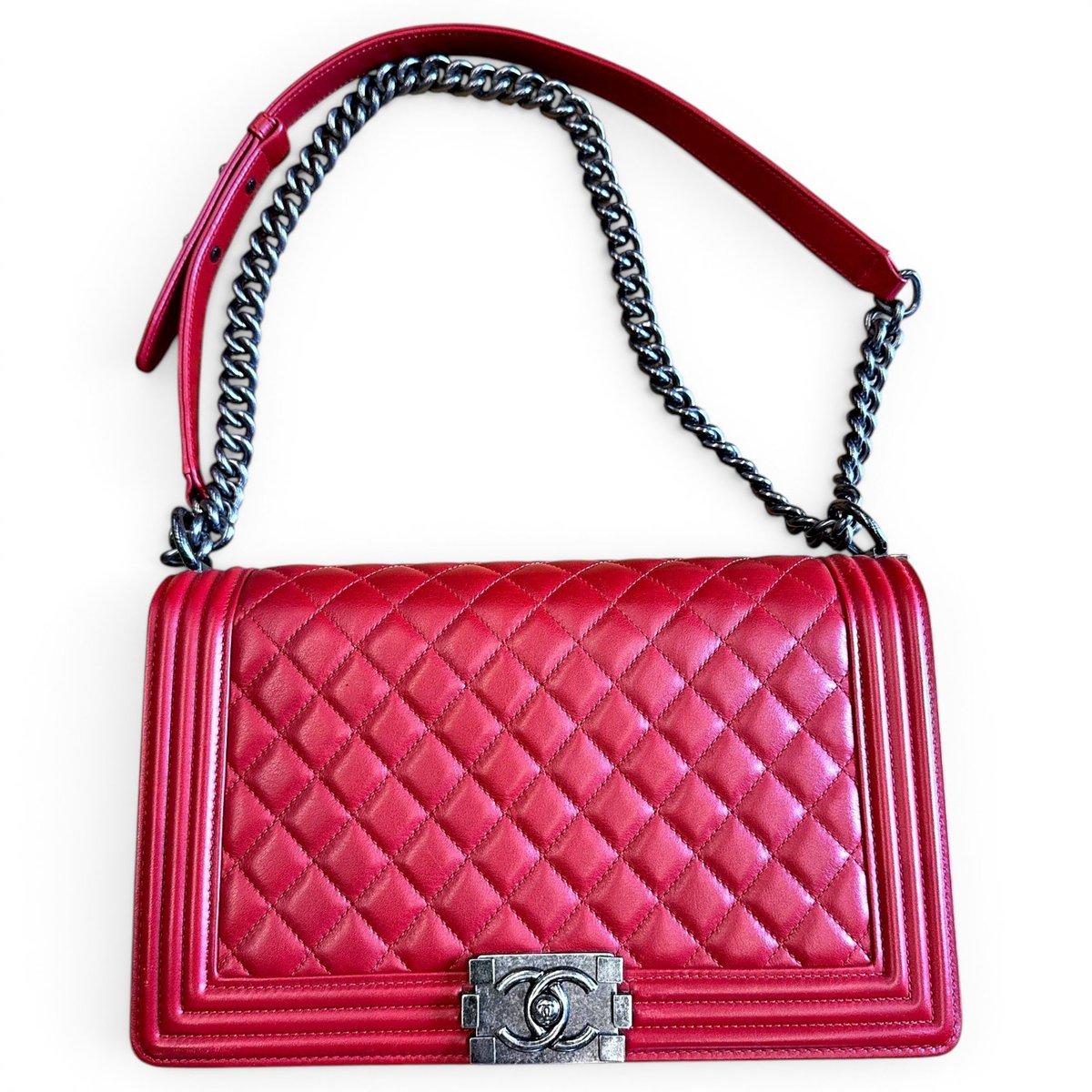 Boy leather handbag