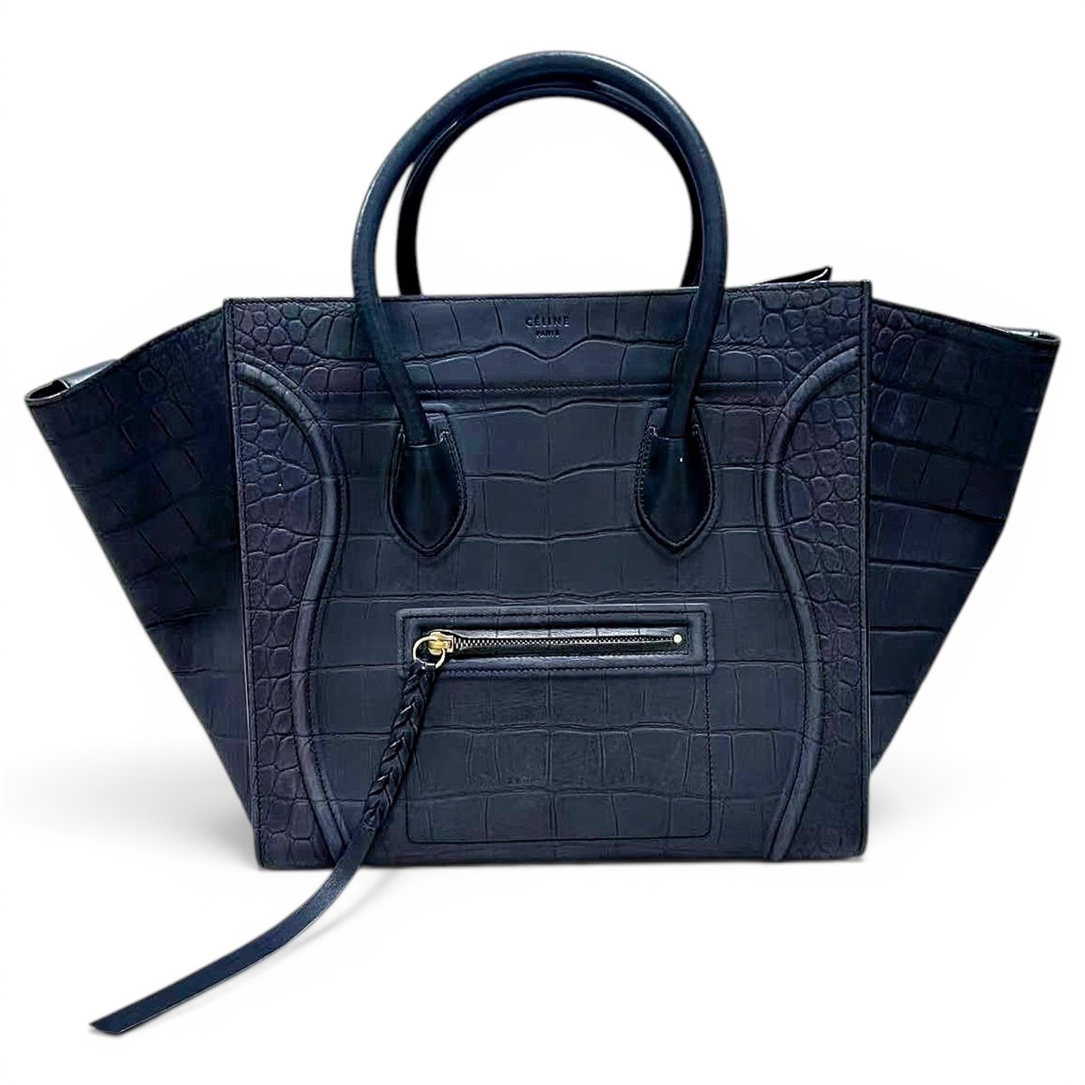 Luggage leather handbag