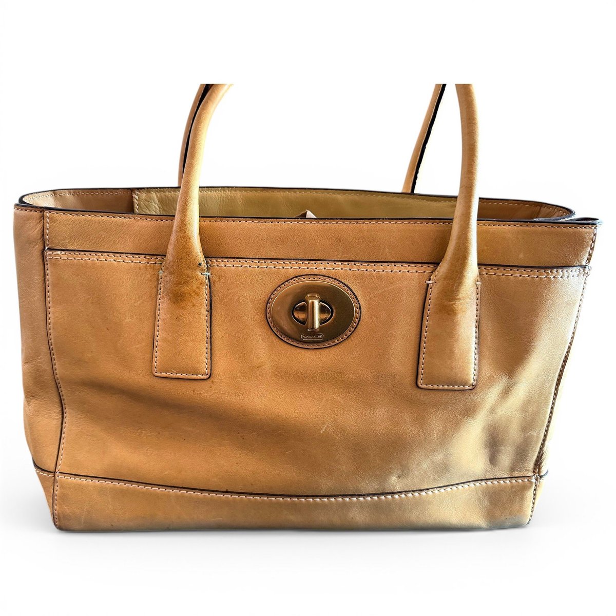 Madison leather tote