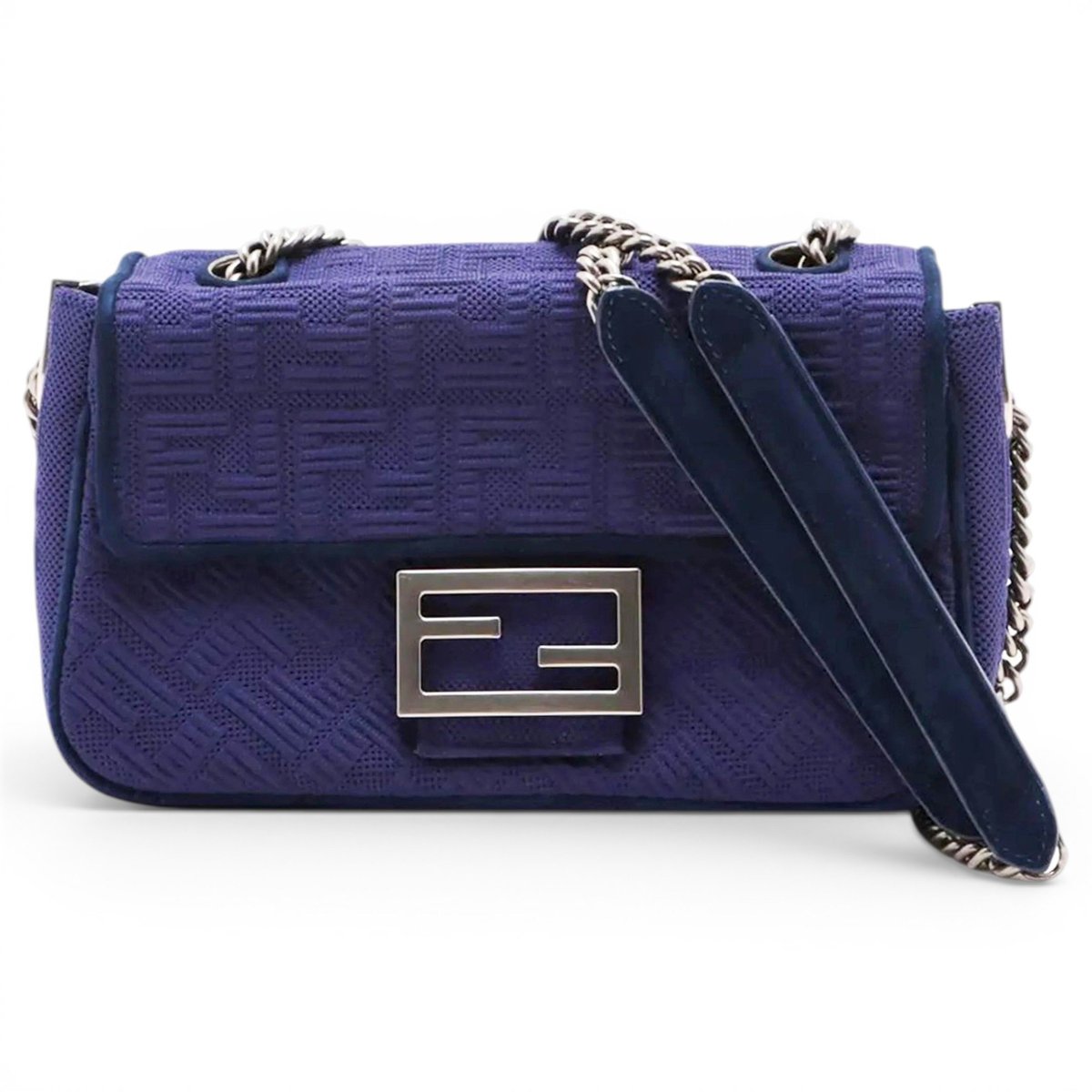 Baguette leather handbag