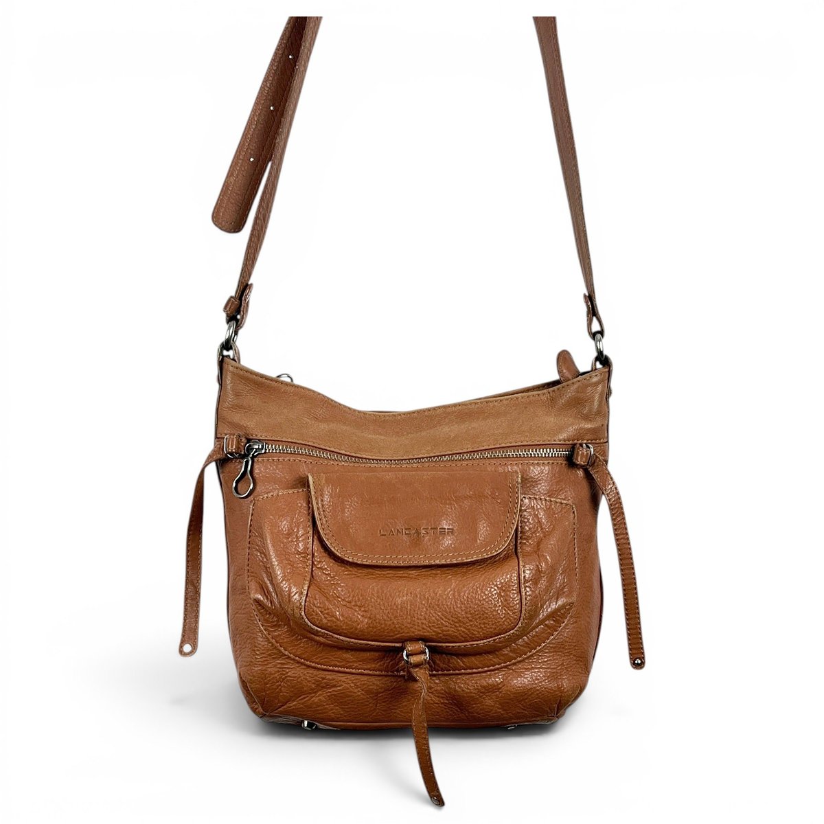 Leather crossbody bag