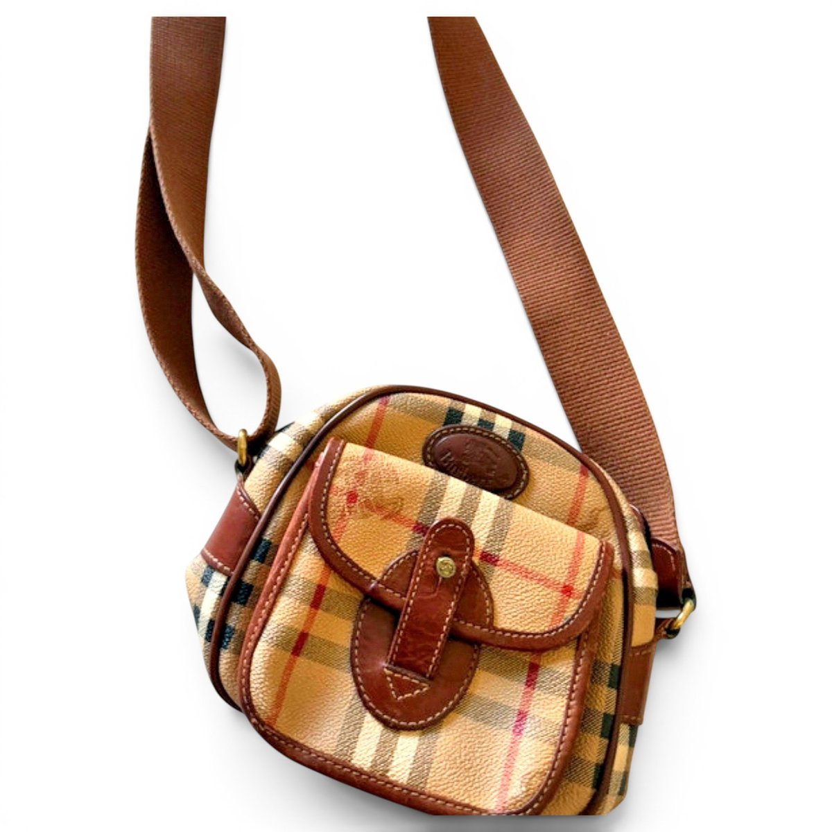Leather crossbody bag