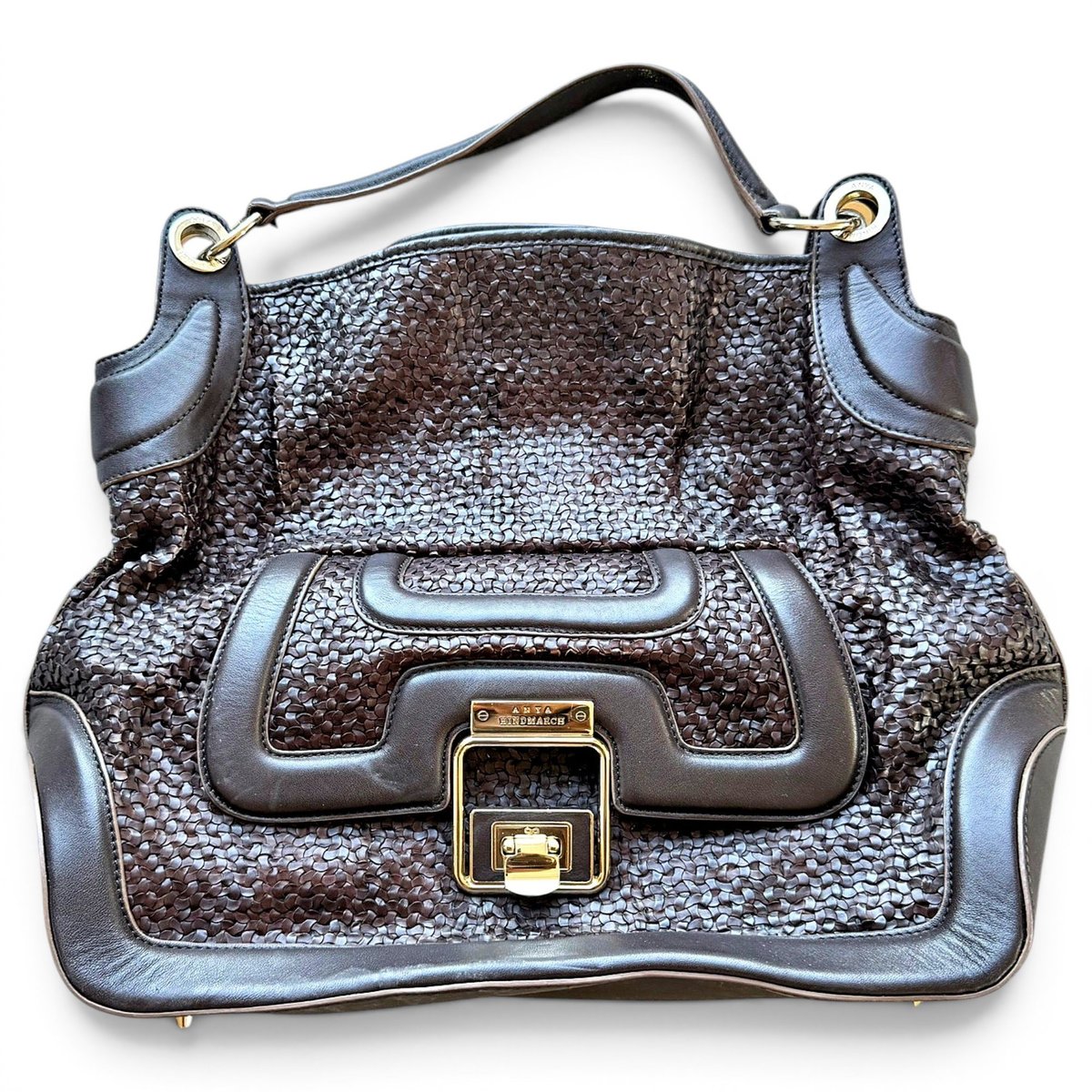 Leather handbag