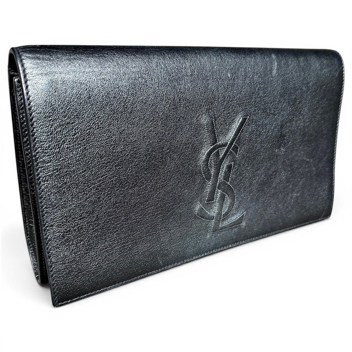 Belle de Jour leather clutch bag