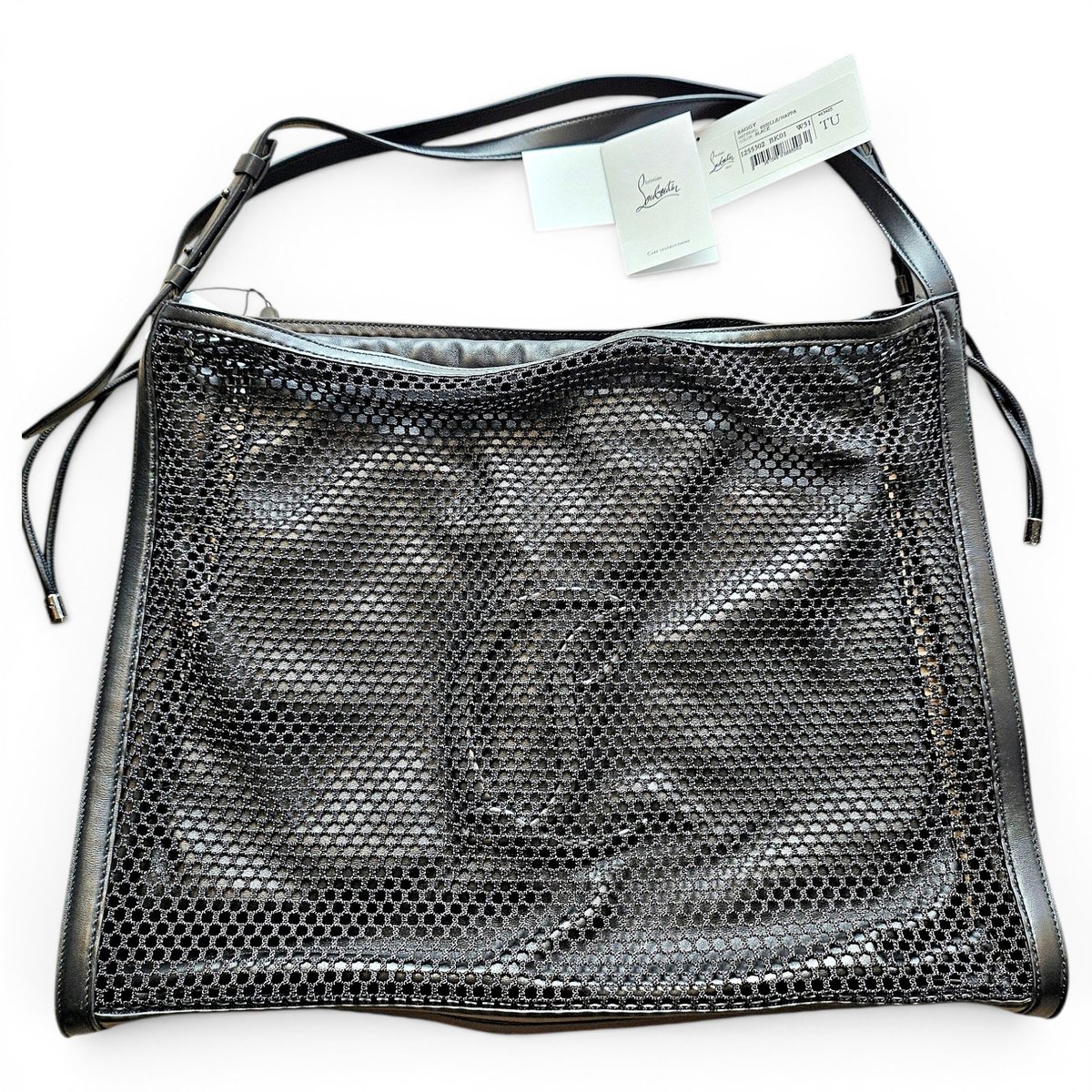 Leather tote