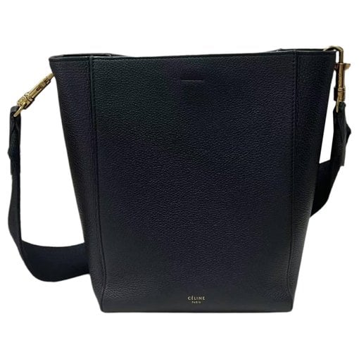 Seau Sangle leather handbag