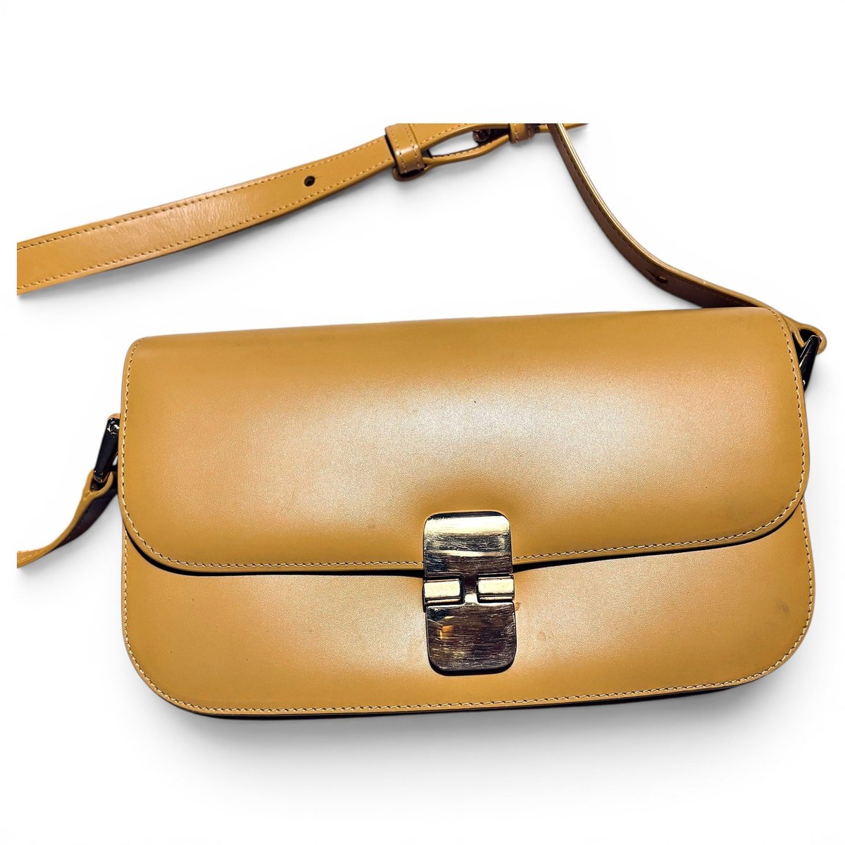 Leather crossbody bag