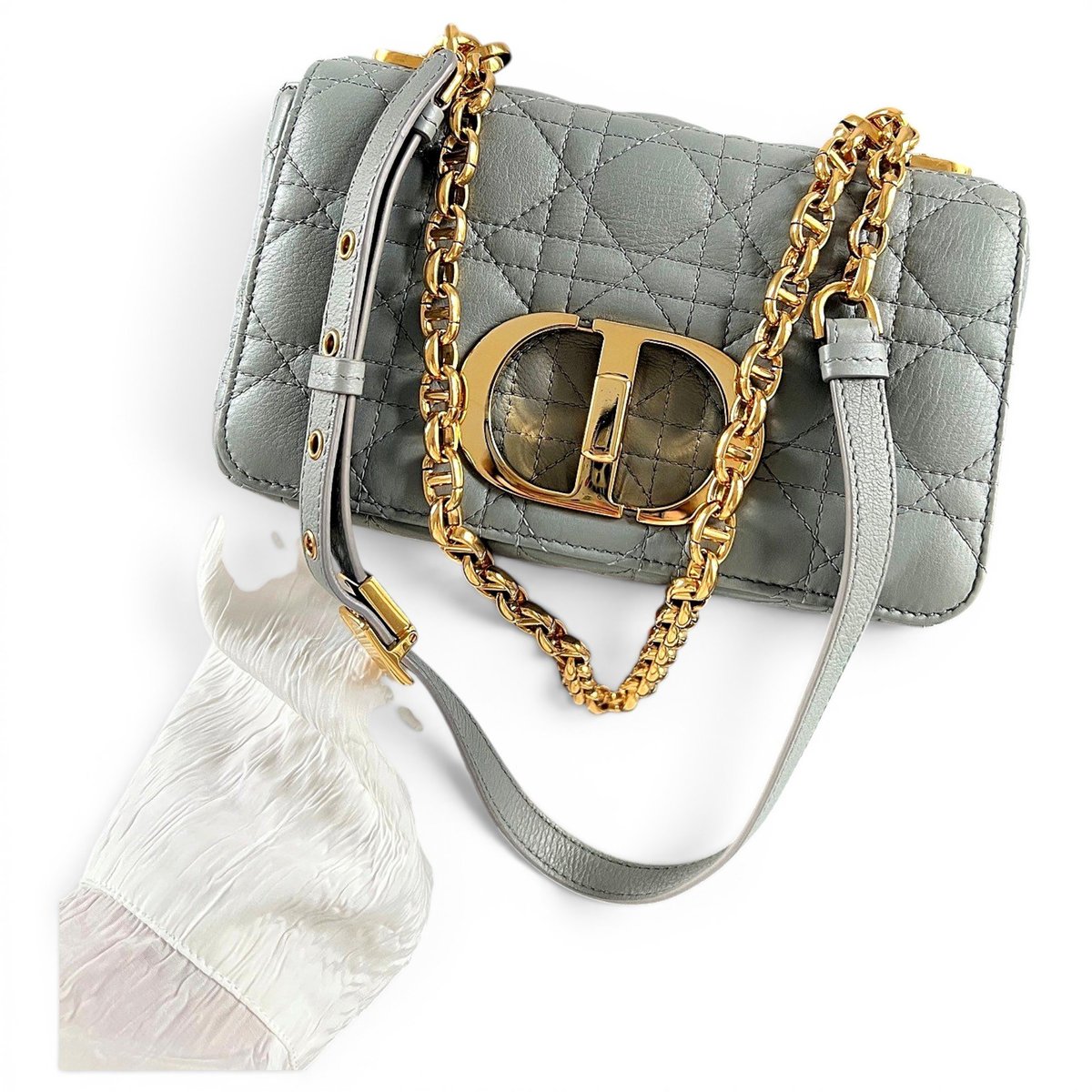 Dior Caro leather handbag
