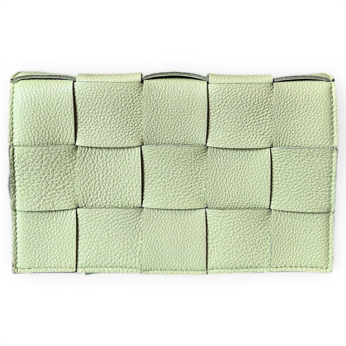 Cassette leather handbag