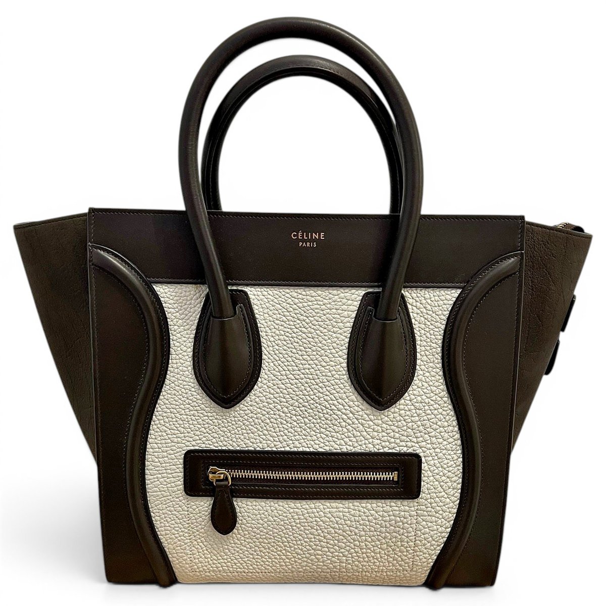 Luggage leather handbag