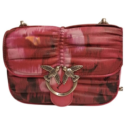 Love Bag leather clutch bag