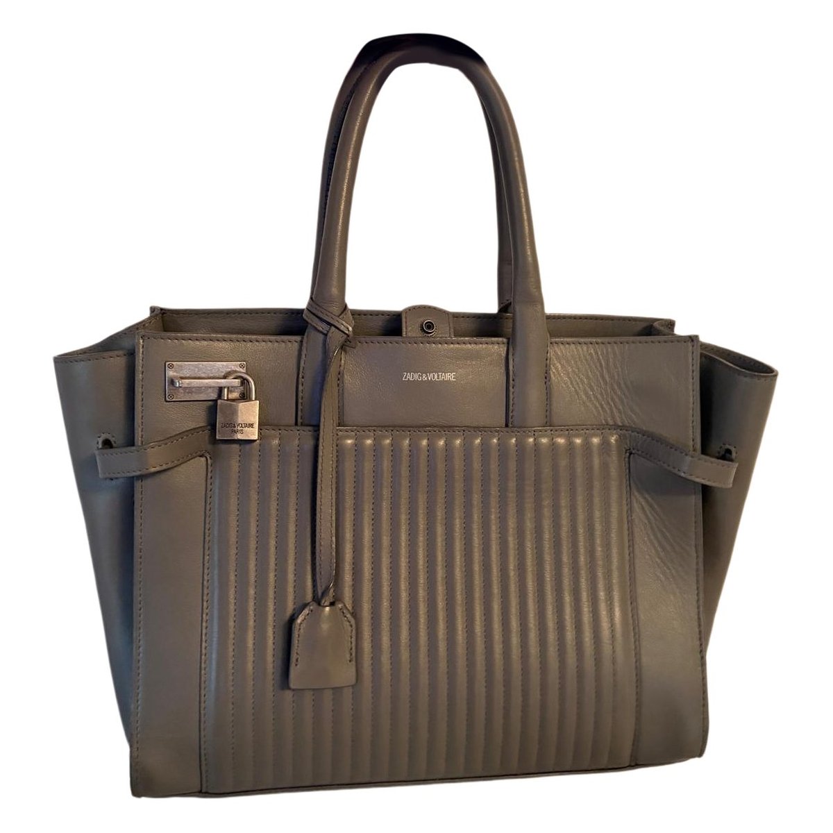 Candide leather handbag