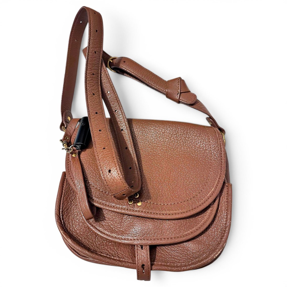 Leather crossbody bag