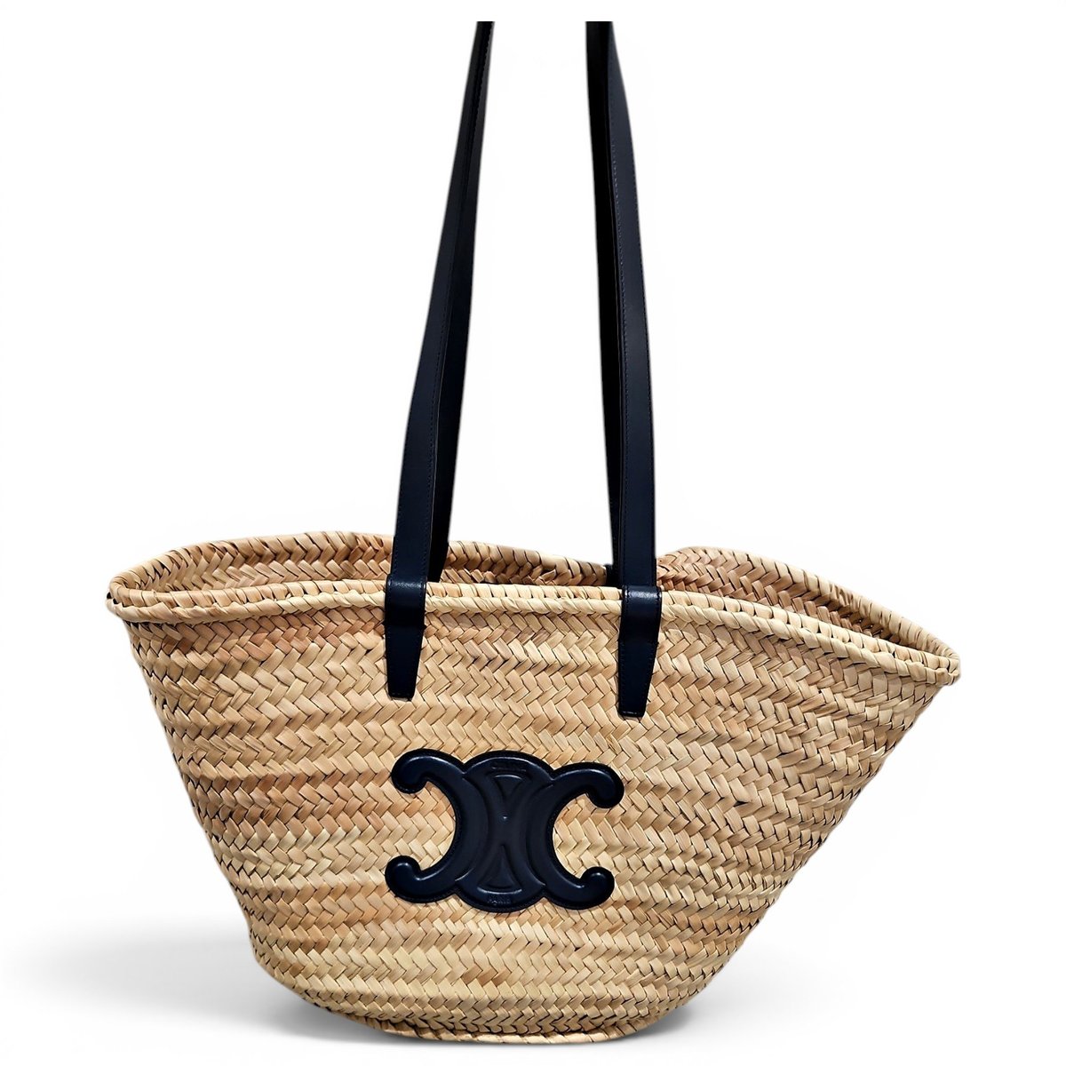 Triomphe leather tote