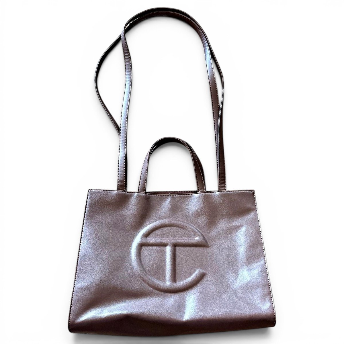 Medium Shopping Bag leather tote