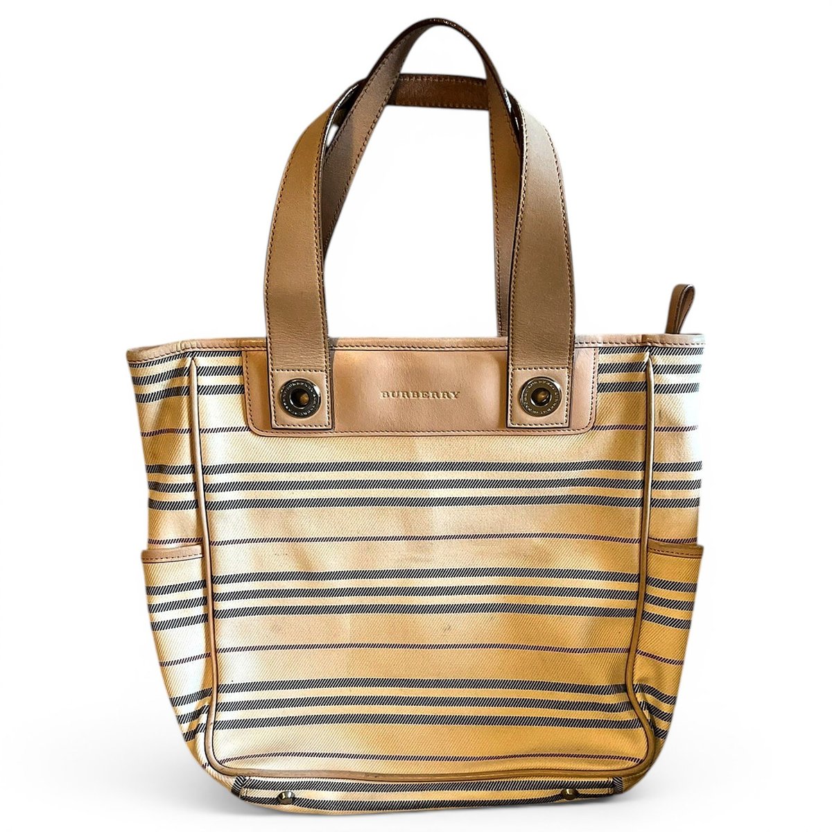 Leather tote