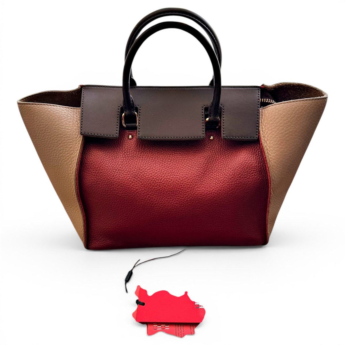 Leather handbag