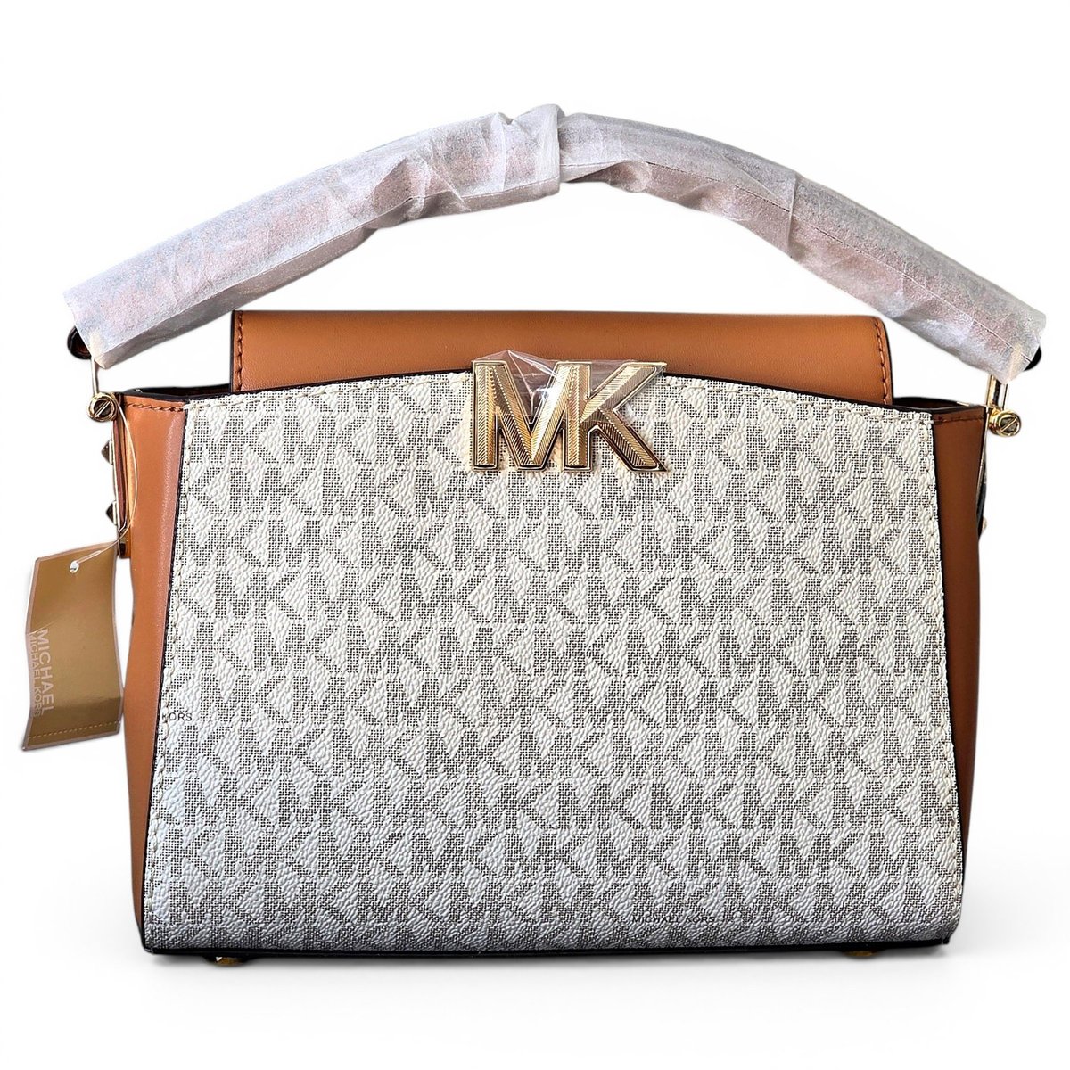 Adele leather satchel