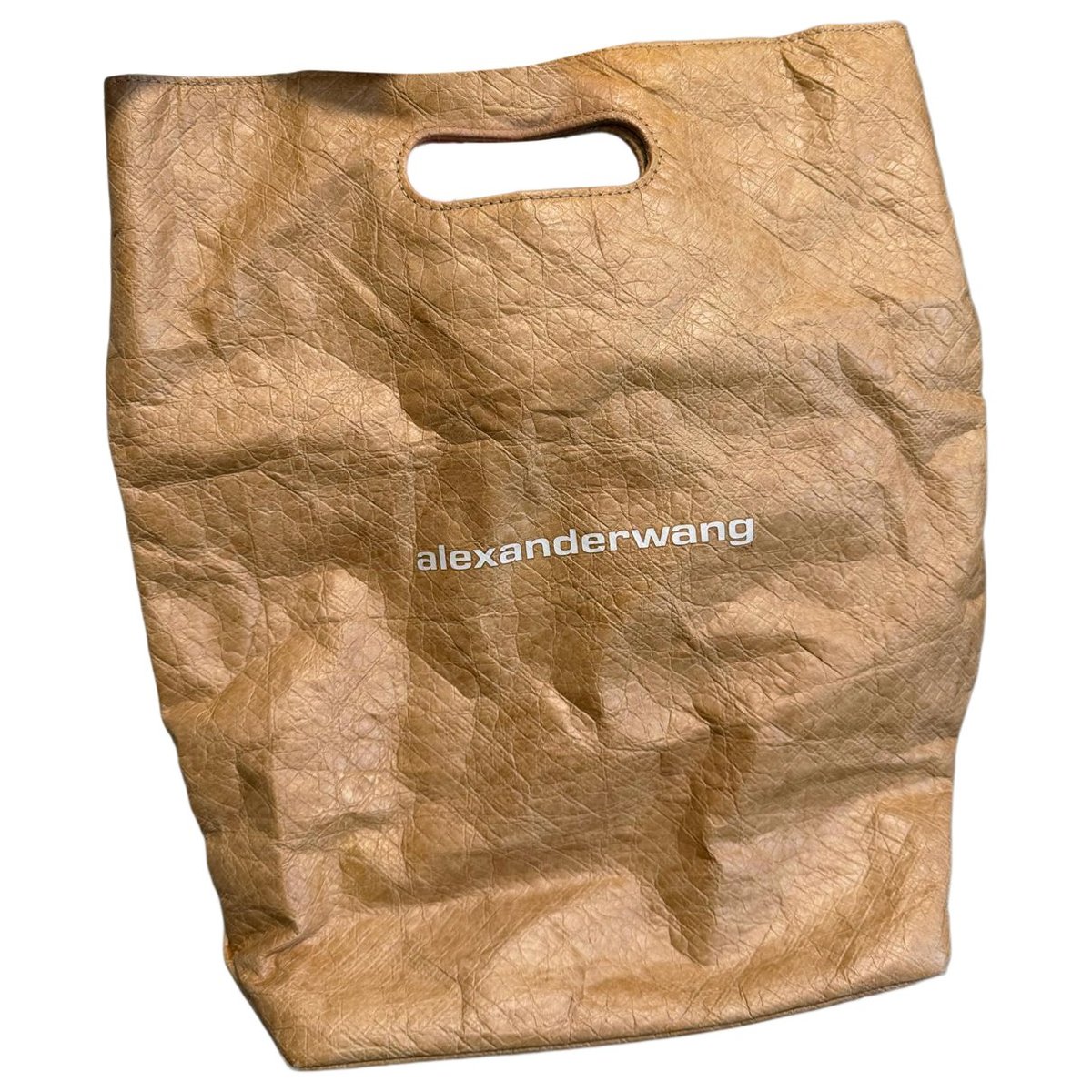 Leather tote