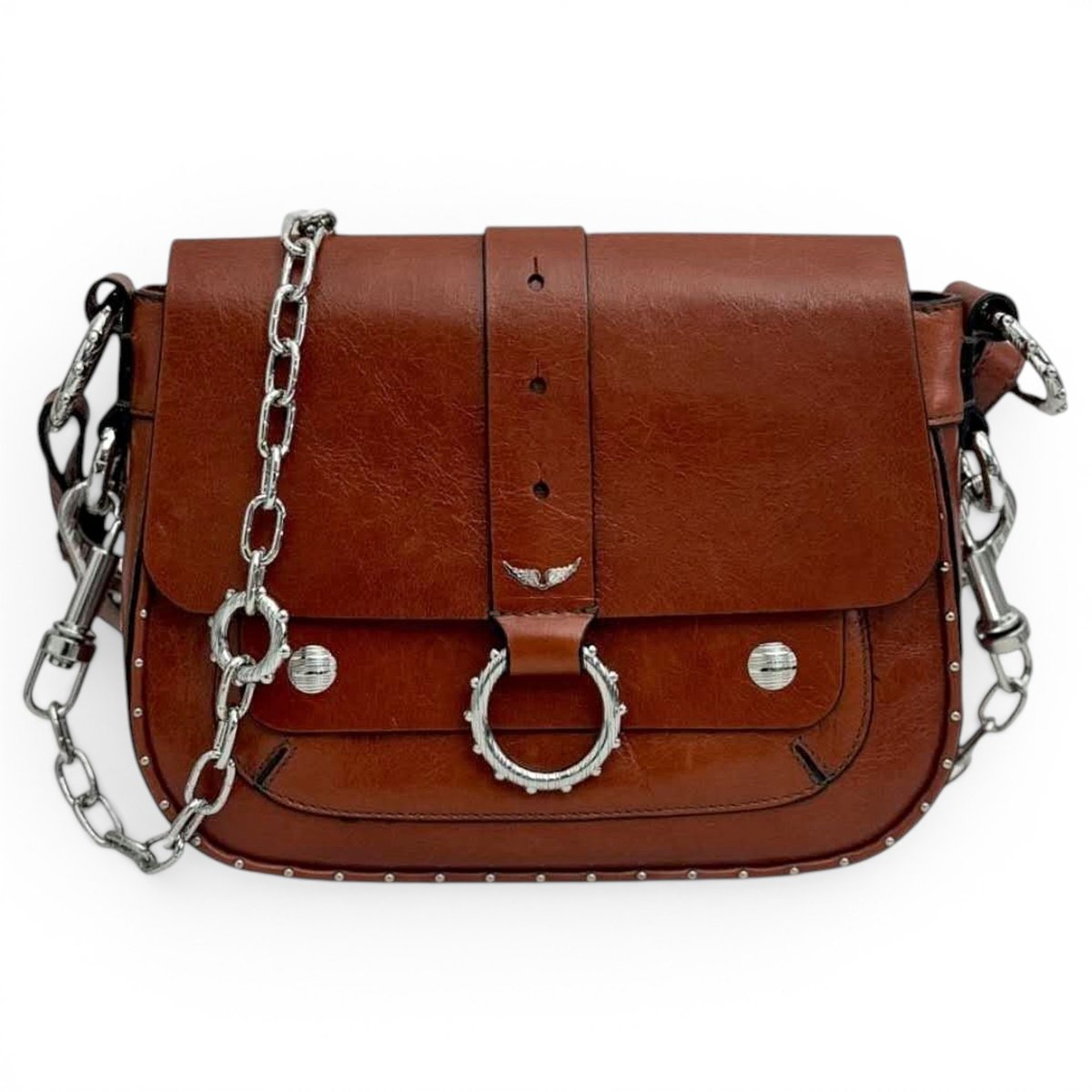 Leather handbag