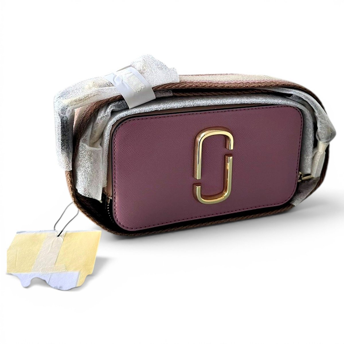 Snapshot leather crossbody bag