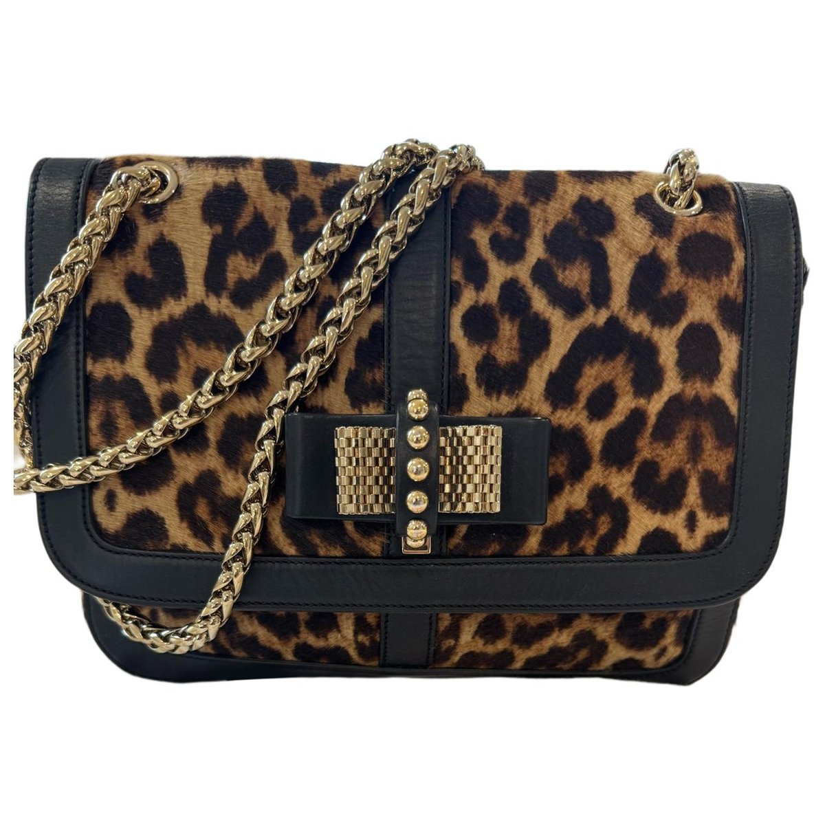 Sweet Charity pony-style calfskin handbag