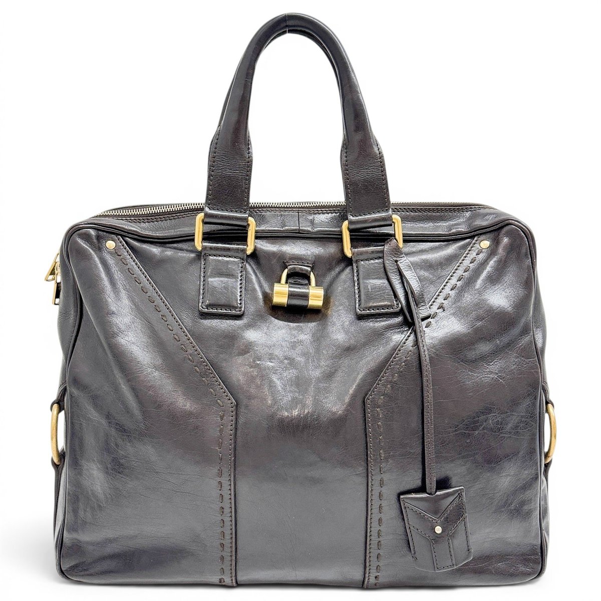 Leather handbag