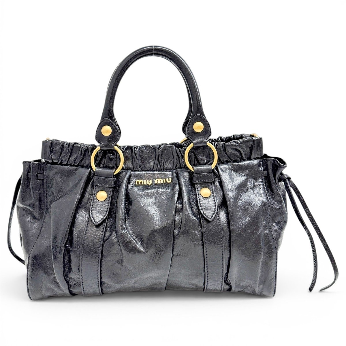 Vitello leather handbag