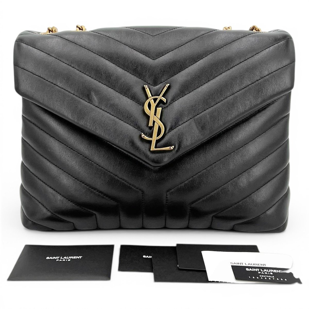Loulou leather handbag