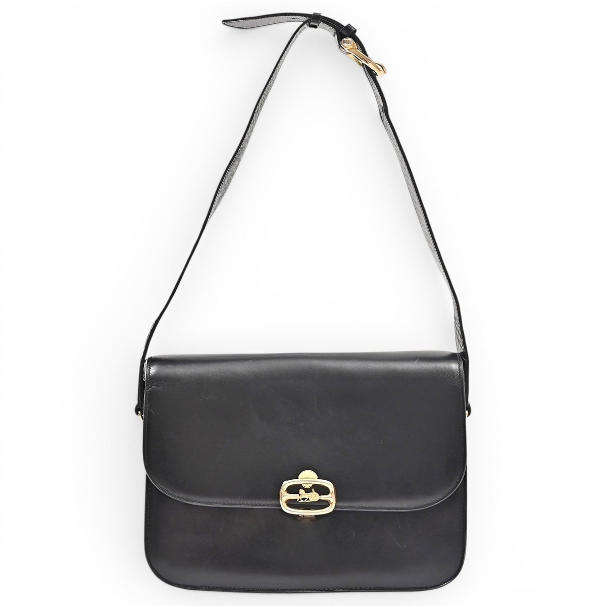 Triomphe leather handbag