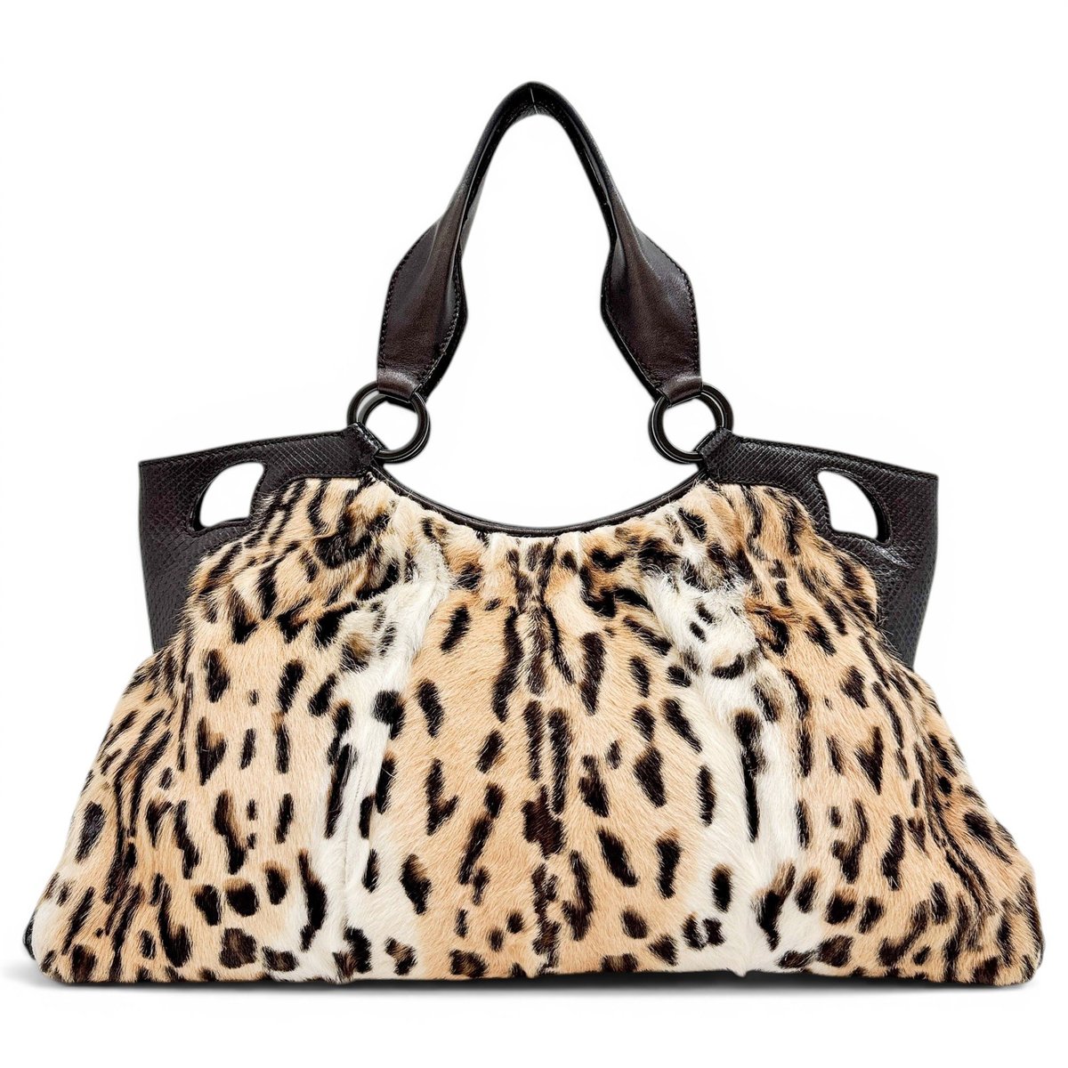 Marcello pony-style calfskin handbag