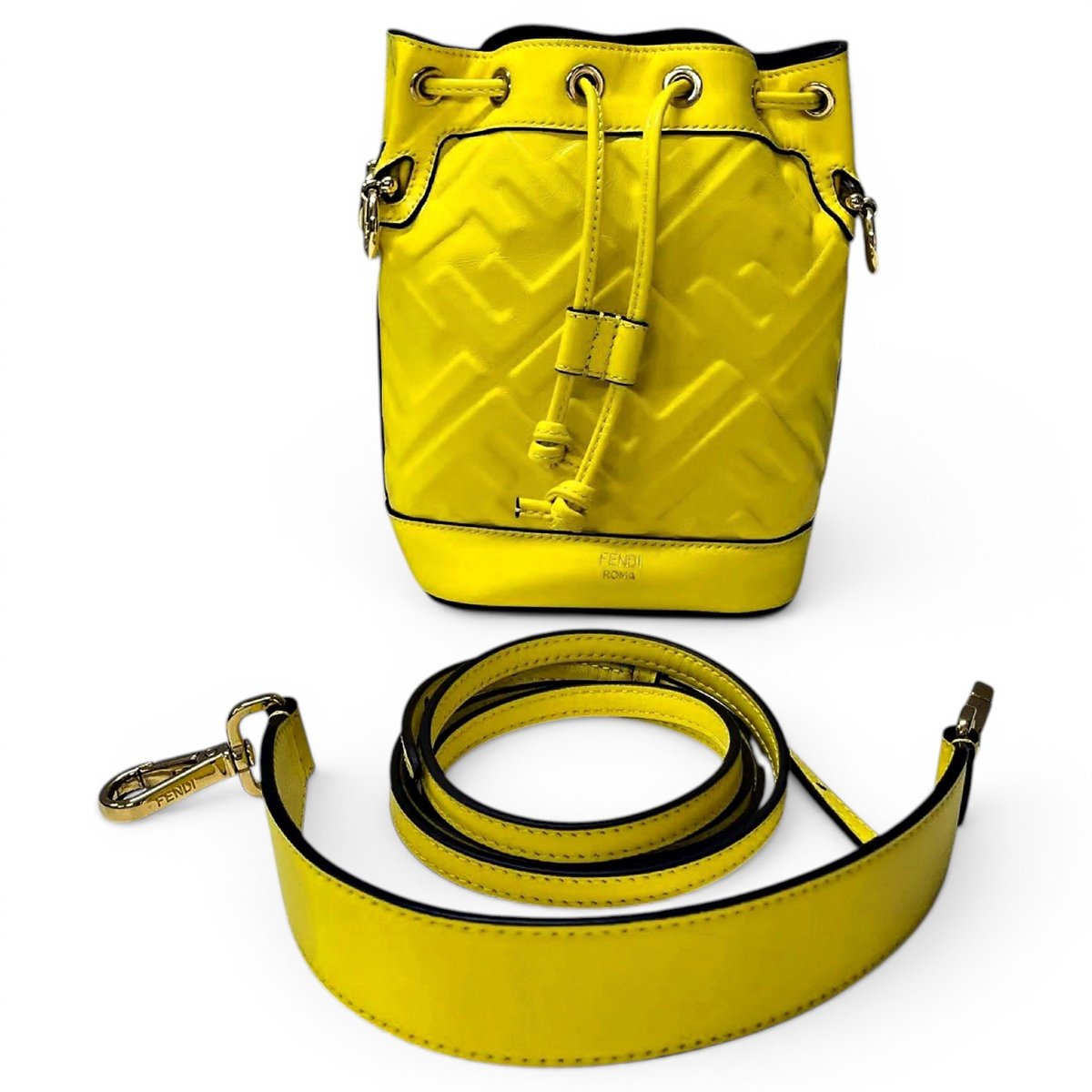 Mon Trésor leather handbag