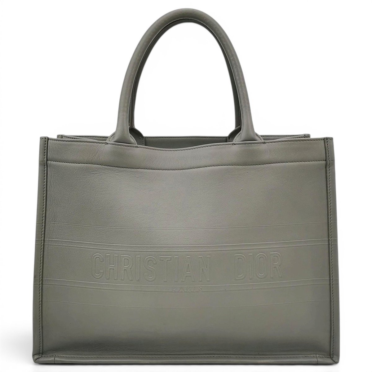 Book Tote leather tote