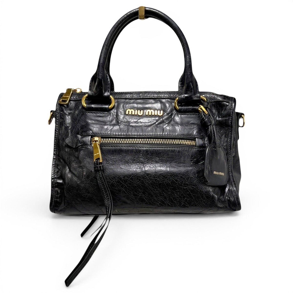 Vitello leather handbag
