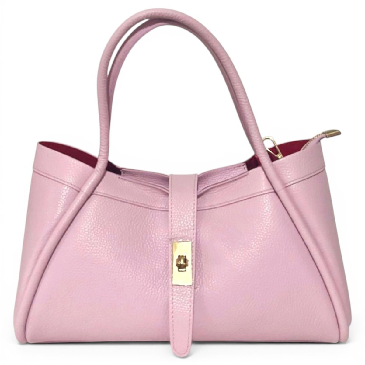 Leather handbag