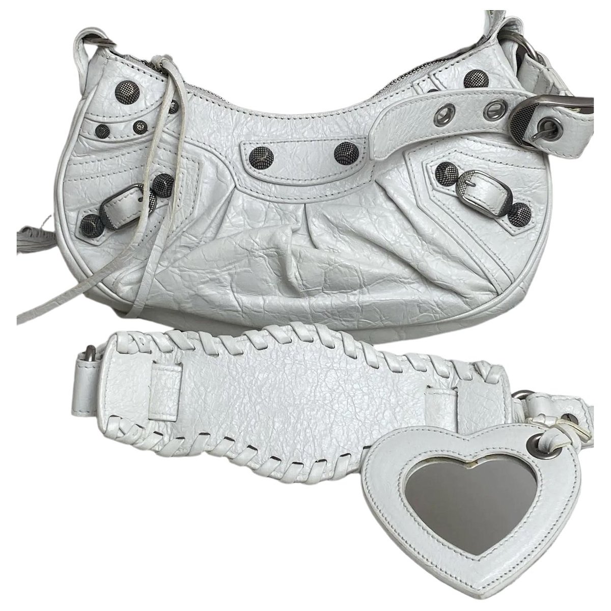Le Cagole leather handbag