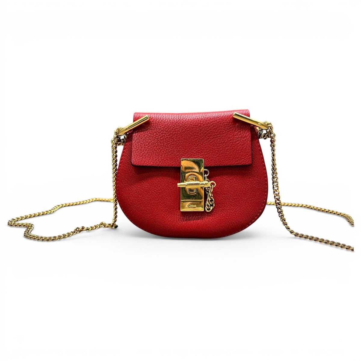 Drew leather crossbody bag