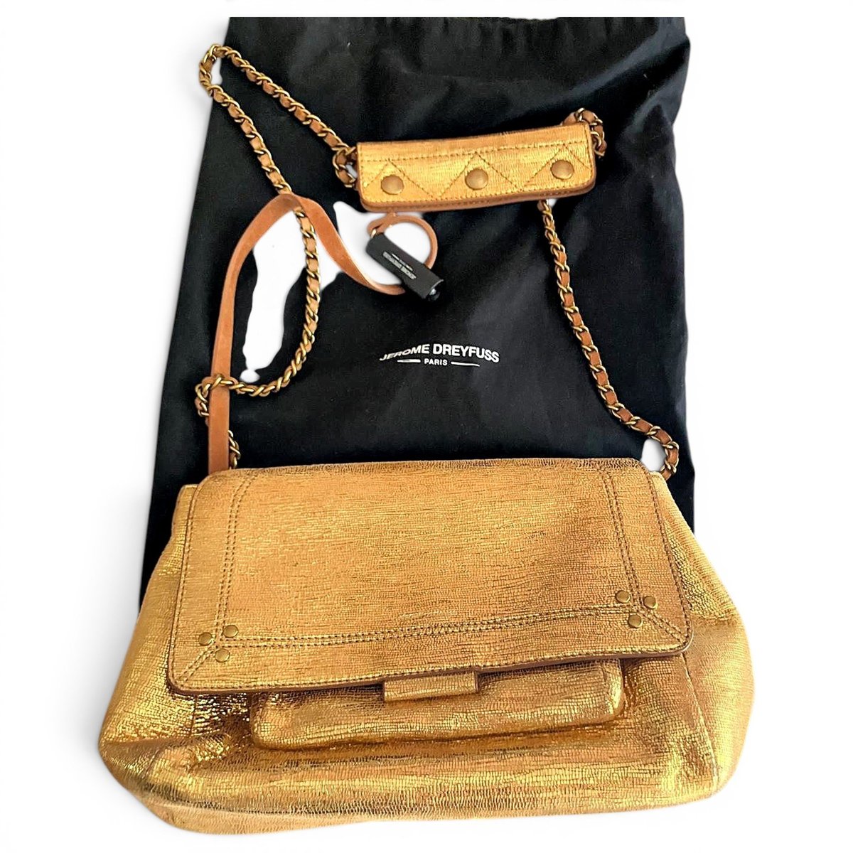 Leather handbag