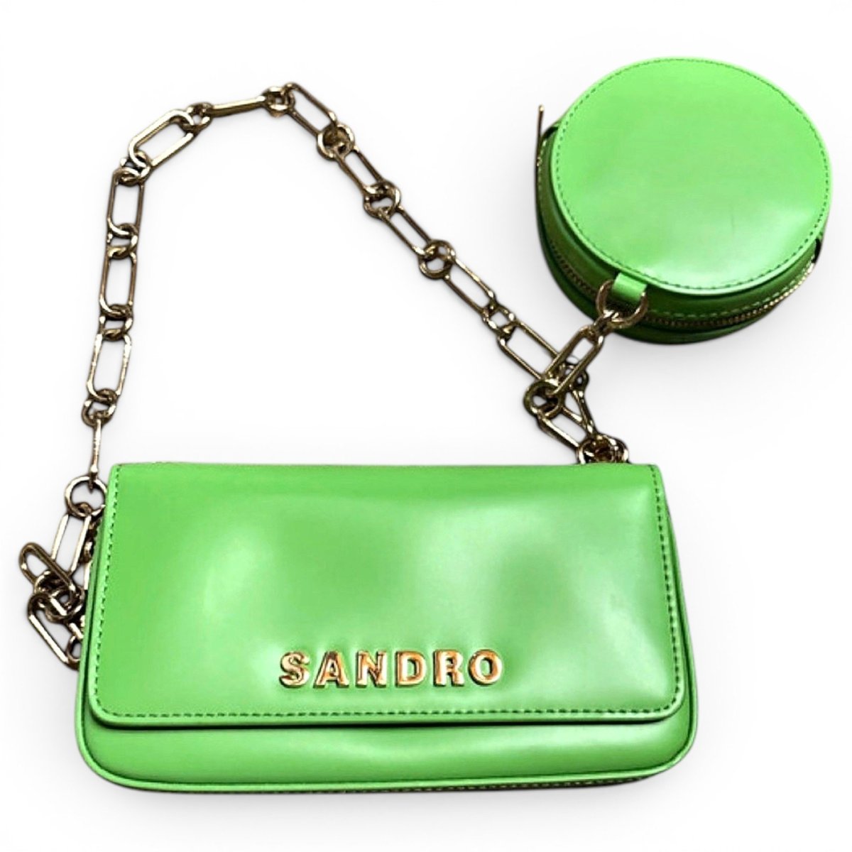 Leather crossbody bag