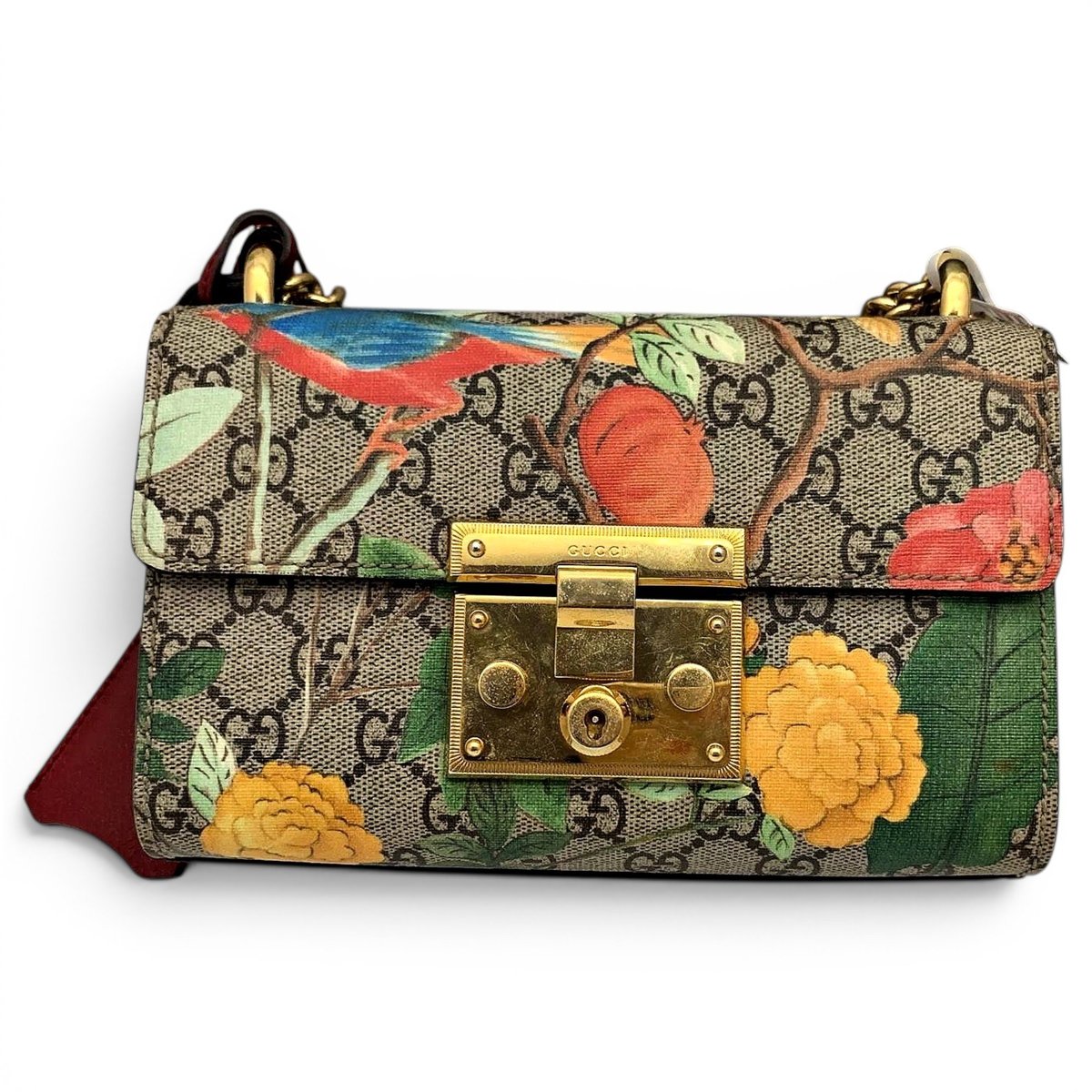 Ophidia GG Supreme leather handbag