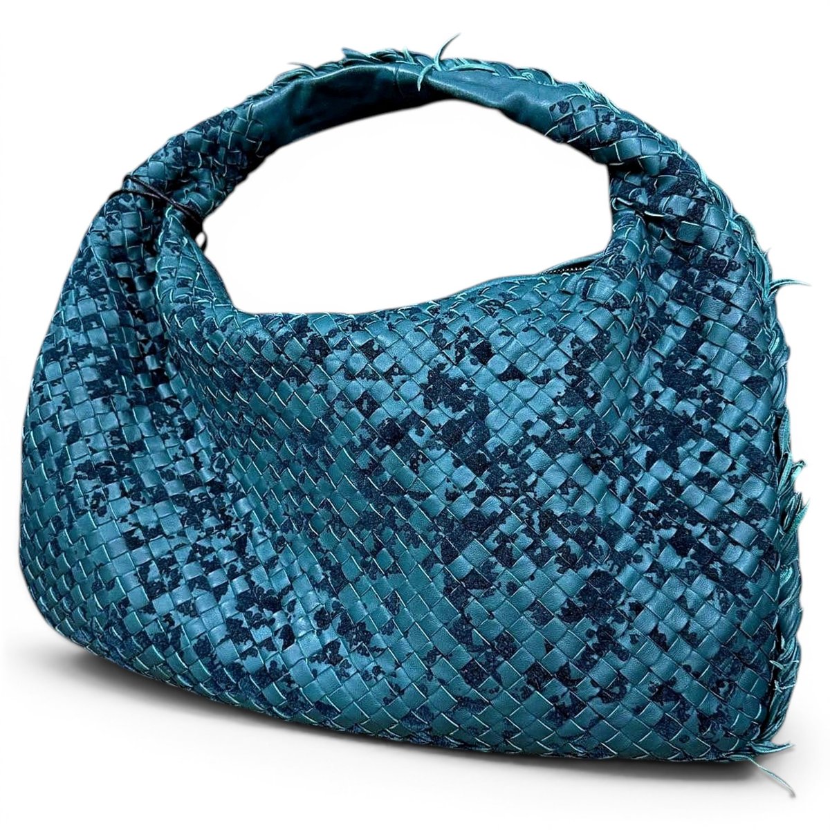 Pouch leather handbag