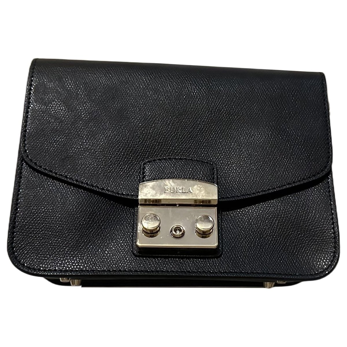 Metropolis leather crossbody bag