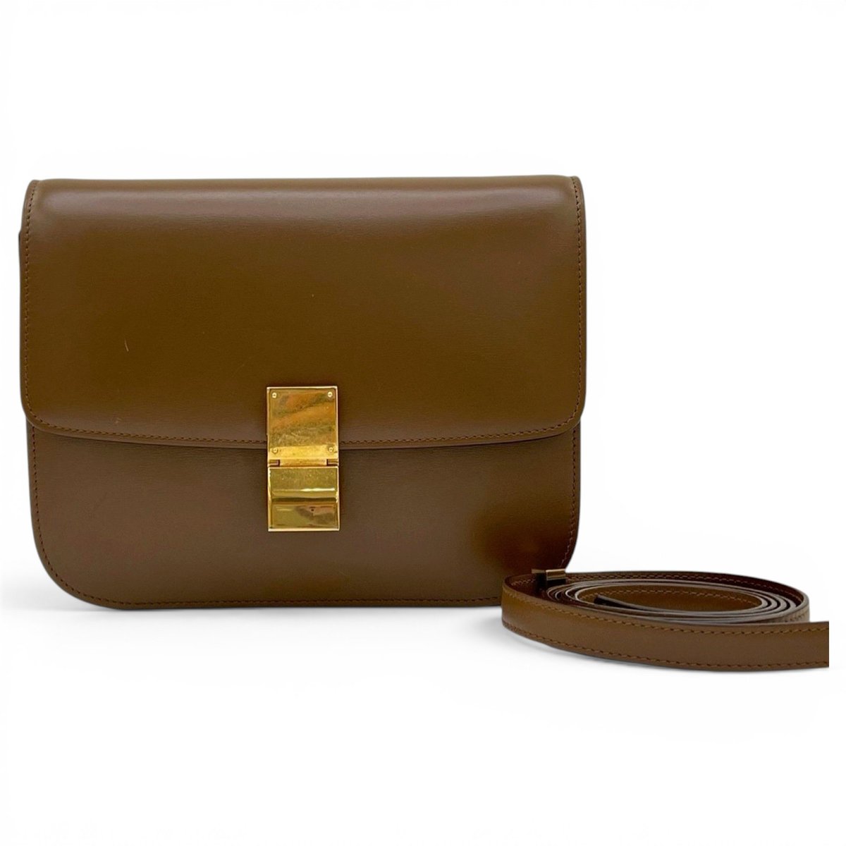 Classic leather handbag