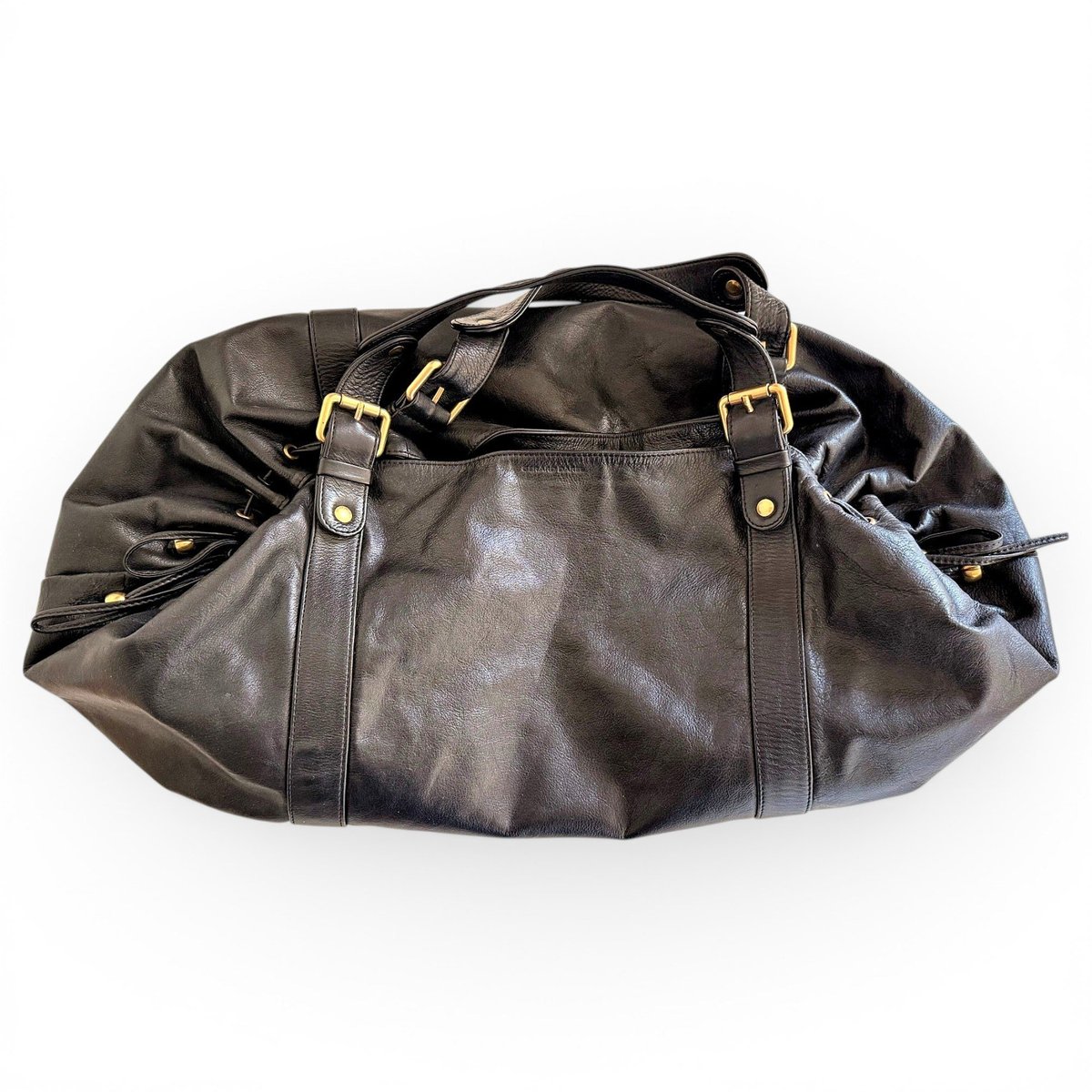 24h leather handbag