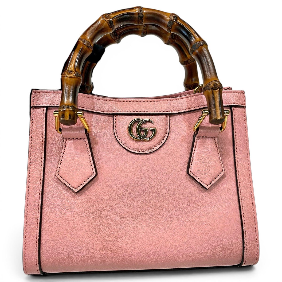 Diana Bamboo leather tote