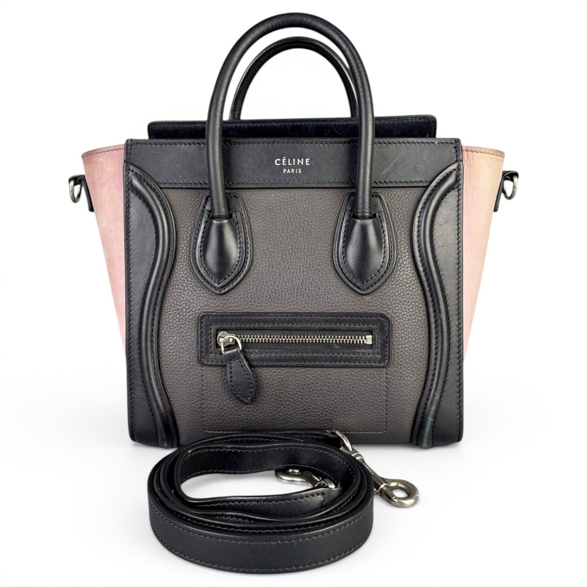 Nano Luggage leather handbag